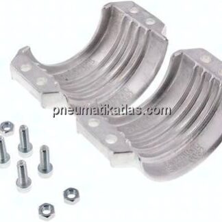 Klemmschalen 98 - 101mm, Aluminium, EN14420-3 (DIN2817)