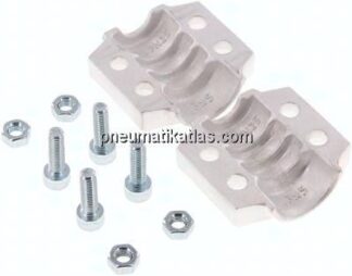 Klemmschalen 22 - 24mm, Aluminium, EN14420-3 (DIN2817)