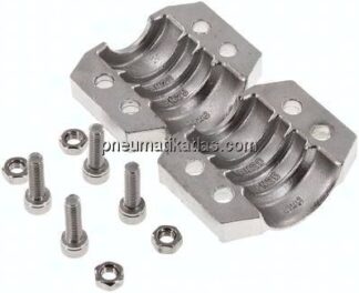 Klemmschalen 30 - 33mm, 1.4401, EN14420-3 (DIN2817)