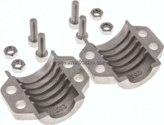 Klemmschalen 39 - 41mm, 1.4401, EN 14423 (DIN2826)