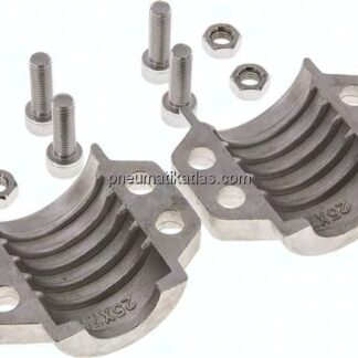 Klemmschalen 39 - 41mm, 1.4401, EN 14423 (DIN2826)