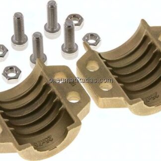 Klemmschalen 39 - 41mm, Messing, EN 14423 (DIN2826)