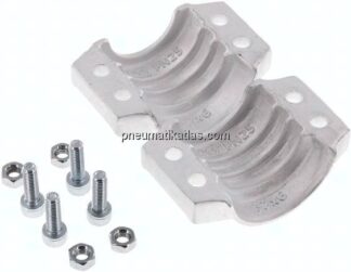 Klemmschalen 43 - 46mm, Aluminium, EN14420-3 (DIN2817)