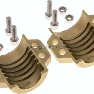 Klemmschalen 47 - 50mm, Messing, EN 14423 (DIN2826)