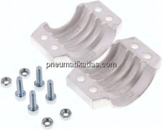 Klemmschalen 47 - 50mm, Aluminium, EN14420-3 (DIN2817)