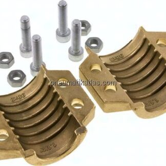Klemmschalen 53 - 56mm, Messing, EN 14423 (DIN2826)