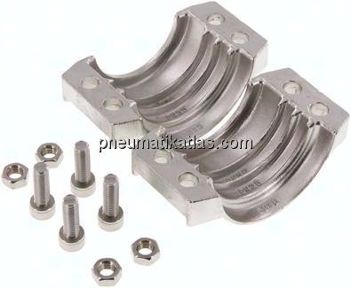 Klemmschalen 63 - 67mm, 1.4401, EN14420-3 (DIN2817)