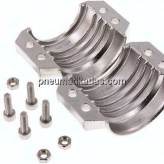 Klemmschalen 74 - 76mm, 1.4401, EN14420-3 (DIN2817)