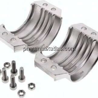 Klemmschalen 89 - 93mm, 1.4401, EN14420-3 (DIN2817)