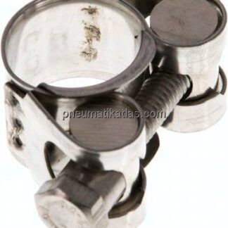 18mm Gelenkbolzenschelle, 17 - 19mm, 1.4301 (W4)