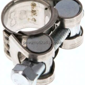 18mm Gelenkbolzenschelle, 17 - 19mm, 1.4016 (W2)