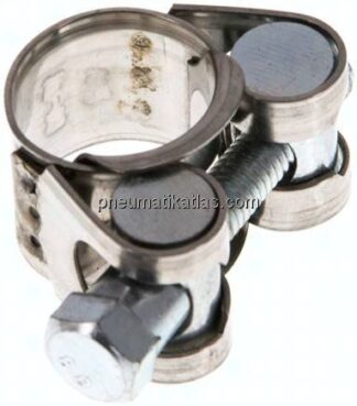 18mm Gelenkbolzenschelle, 17 - 19mm, 1.4016 (W2)