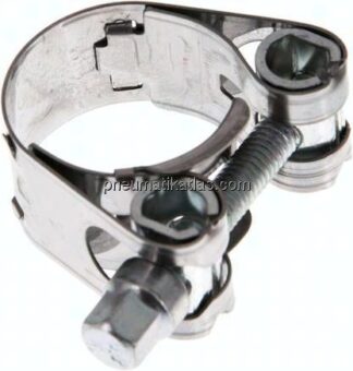 18mm Gelenkbolzenschelle, 25 - 27mm, 1.4016 (W2)