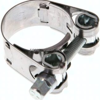 18mm Gelenkbolzenschelle, 29 - 31mm, 1.4016 (W2)