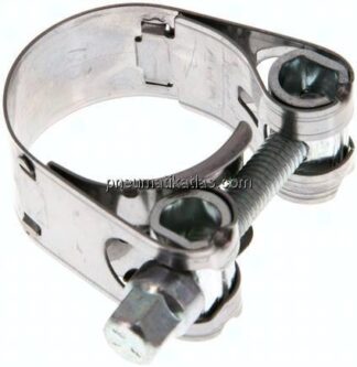 18mm Gelenkbolzenschelle, 29 - 31mm, 1.4016 (W2)