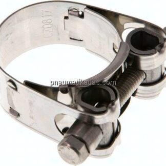 18mm Gelenkbolzenschelle, 31 - 34mm, 1.4301 (W4)