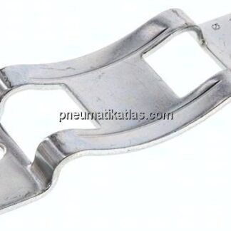 Konsole für Schlauchschellen bis 25mm, Rohr 101 - 118mm