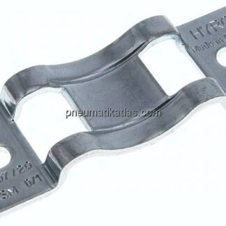 Konsole für Schlauchschellen bis 20mm, Rohr 40 - 62mm