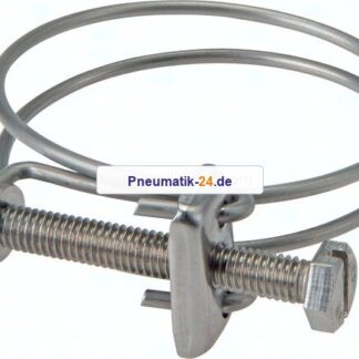 Drahtschlauchschelle 414 - 436mm, 1.4301