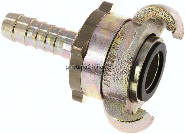 Sicherheits-Kompressorkuppl. 13 (1/2") mm Schlauch