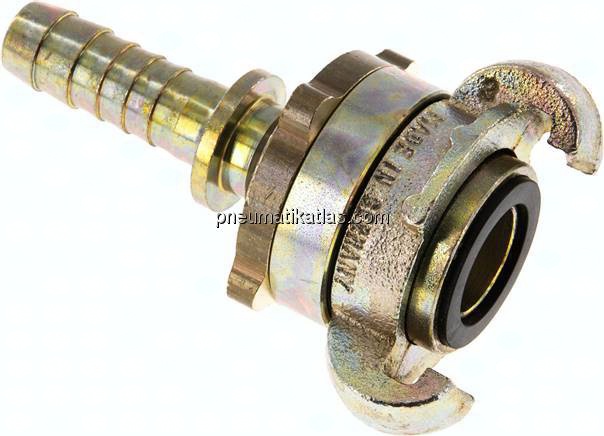 Sicherheits-Kompressorkuppl. 13 (1/2") mm Schlauch, S-Bund