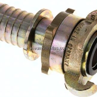 Sicherheits-Kompressorkuppl. 25 (1") mm Schlauch, S-Bund