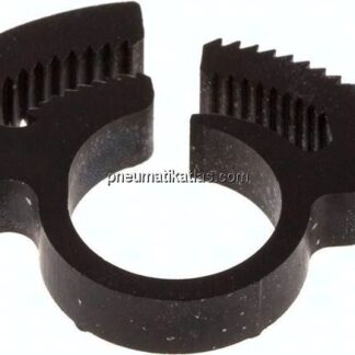 Schnapp-Schlauchschelle, Nylon, 9,1 - 10,5mm