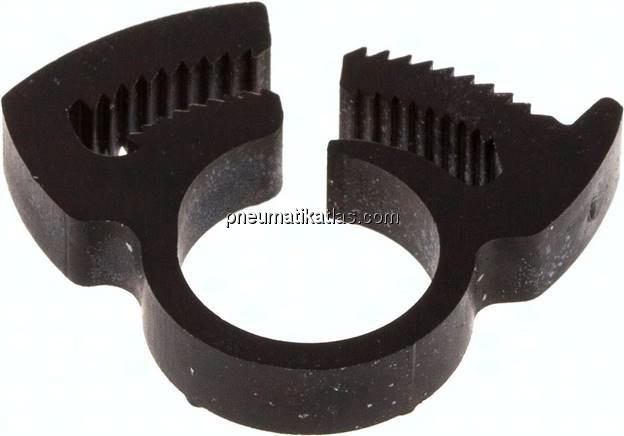 Schnapp-Schlauchschelle, Nylon, 9,1 - 10,5mm