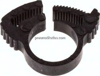 Schnapp-Schlauchschelle, Nylon, 14,9 - 17,4mm