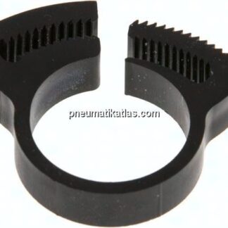 Schnapp-Schlauchschelle, Nylon, 17 - 19,4mm