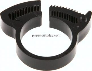 Schnapp-Schlauchschelle, Nylon, 18,2 - 21mm