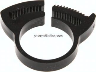 Schnapp-Schlauchschelle, Nylon, 20,7 - 23,7mm