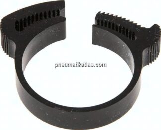 Schnapp-Schlauchschelle, Nylon, 29,4 - 32,7mm