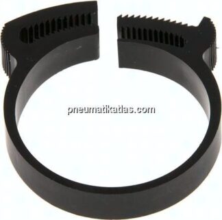 Schnapp-Schlauchschelle, Nylon, 37,4 - 40,9mm