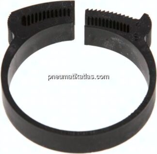 Schnapp-Schlauchschelle, Nylon, 40,7 - 44,3mm