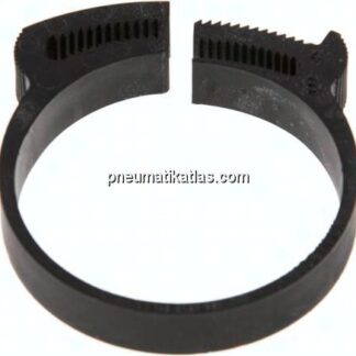 Schnapp-Schlauchschelle, Nylon, 40,7 - 44,3mm