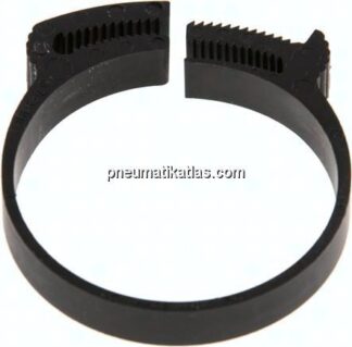 Schnapp-Schlauchschelle, Nylon, 46,3 - 50,2mm