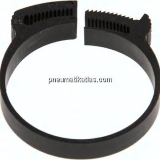 Schnapp-Schlauchschelle, Nylon, 46,3 - 50,2mm