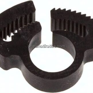 Schnapp-Schlauchschelle, Nylon, 5,4 - 6,3mm