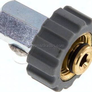 Waschgeräte-Adapter M 21x1,5 (Ü-Mutter) - G 1/4" (IG)