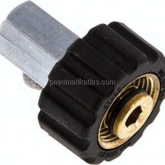 Waschgeräte-Adapter M 22x1,5 (Ü-Mutter) - G 1/4" (IG)
