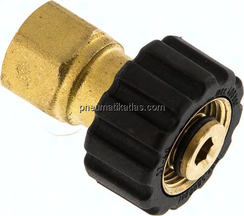 Waschgeräte-Adapter M 22x1,5 (Ü-Mutter) - G 3/8" (IG)