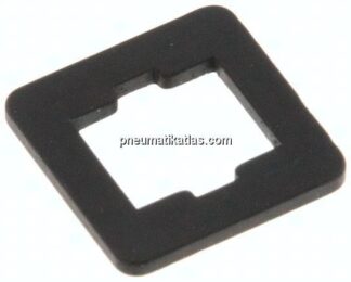 Flachdichtung für Stecker Größe 0 (Industrienorm C)