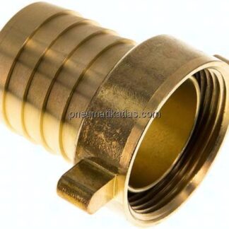 2/3-Schlauchtülle, mit Mutter G 1-1/2"-38 (1-1/2")mm, gerade