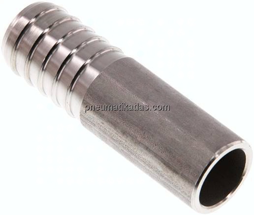 Schlauchtülle zum Anschweißen 21,3mm, 1.4571