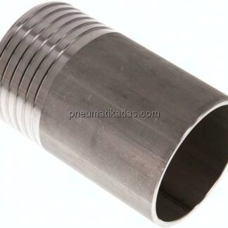 Schlauchtülle zum Anschweißen 76,1mm, 1.4571