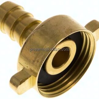 2/3-Schlauchtülle, mit Mutter G 3/4"-10mm, gerade