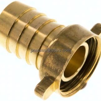 2/3-Schlauchtülle, mit Mutter G 3/4"-19 (3/4")mm, gerade