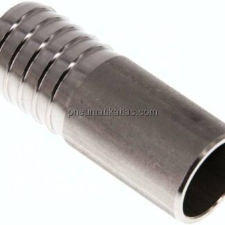 Schlauchtülle zum Anschweißen 26,9mm, 1.4571