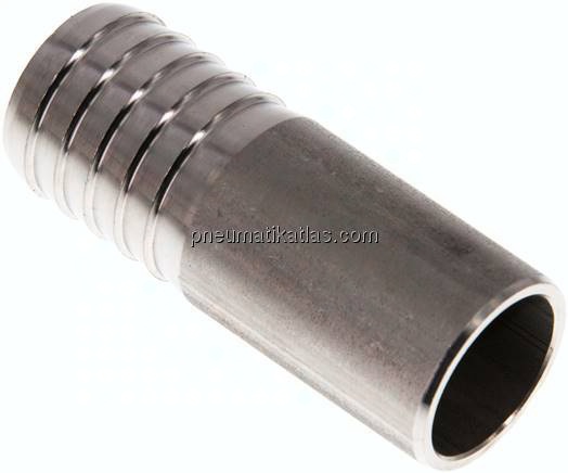 Schlauchtülle zum Anschweißen 26,9mm, 1.4571